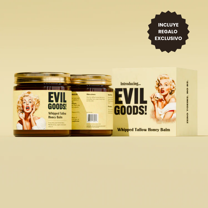 EVIL GOODS Bálsamo de Sebo de Res y Miel de Manuka