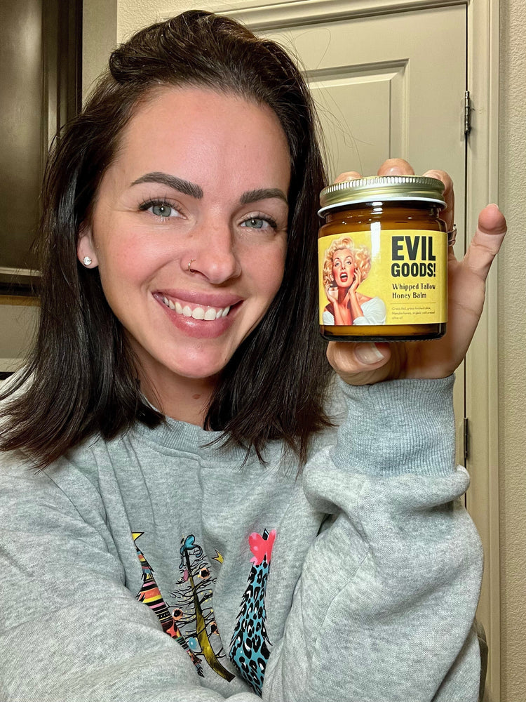 EVIL GOODS Bálsamo de Sebo de Res y Miel de Manuka